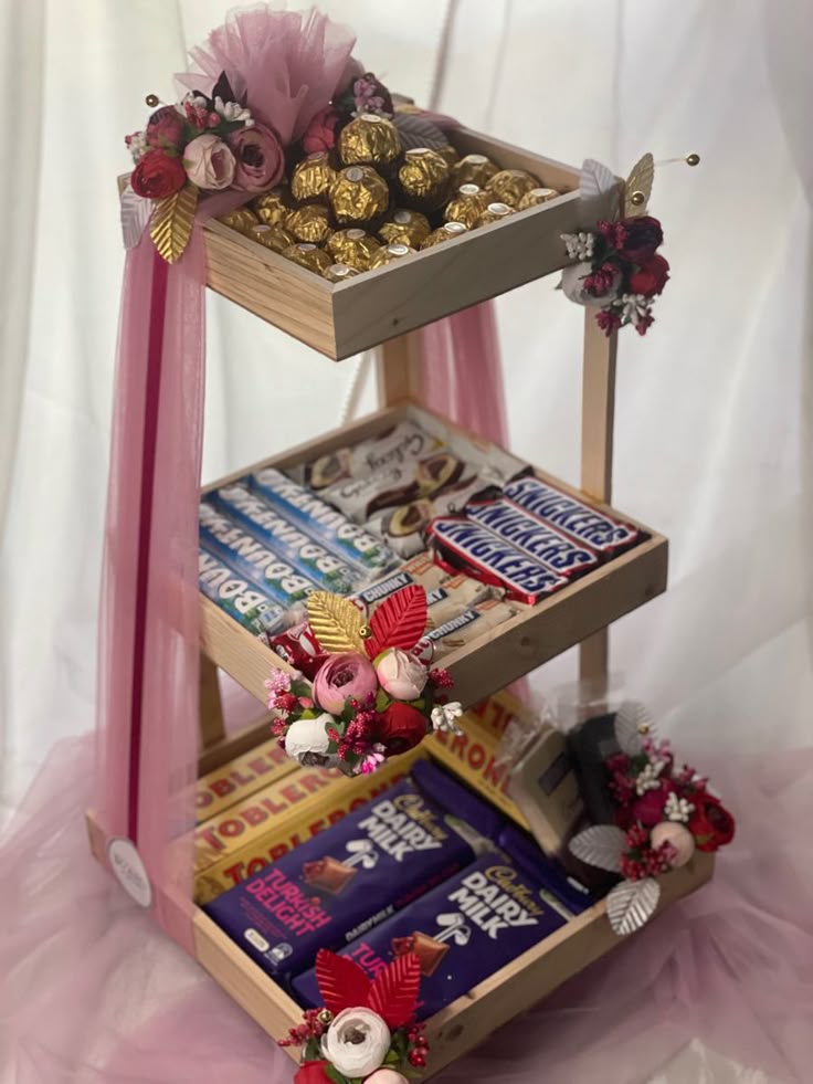 Chocolate Tower Basket