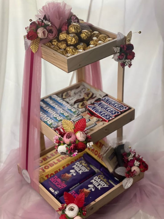 Chocolate Tower Basket